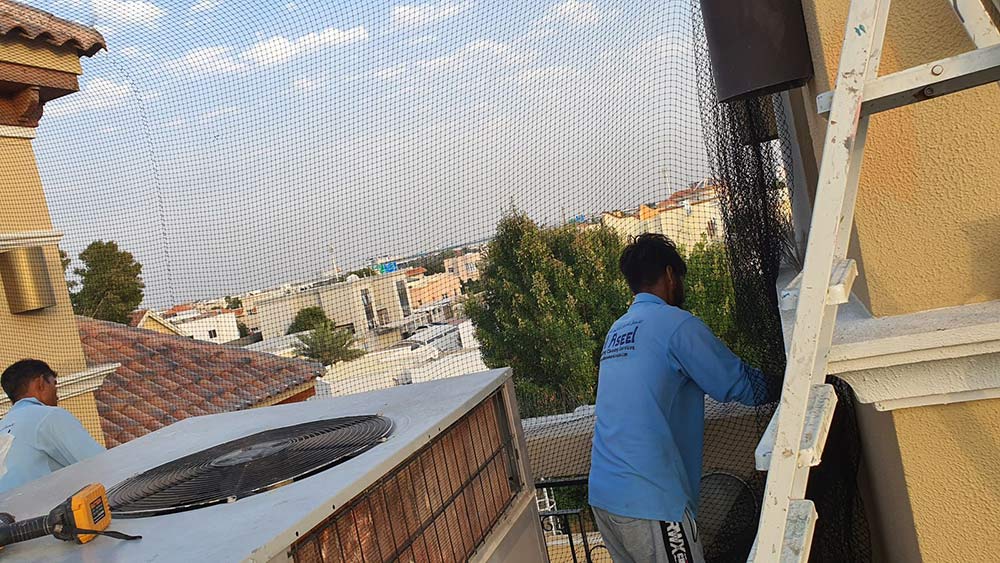 Bird Net For Balcony in Dubai Balcony Net Fixing Near Me